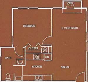 A7 - One Bedroom / One Bath*